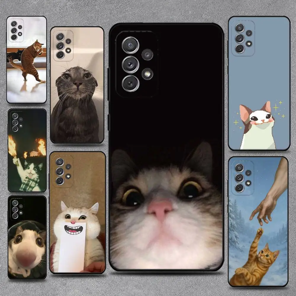 Cat Memes Phone Case For Samsung S25,S24,S21,S22,S23,S30,Ultra,S20,Plus,Fe,Lite,Note,10,9,5G Black Cover
Cat Memes Phone Case For Samsung S25,S24,S21,S22,S23,S30,Ultra,S20,Plus,Fe,Lite,Note,10,9,5G Black Cover