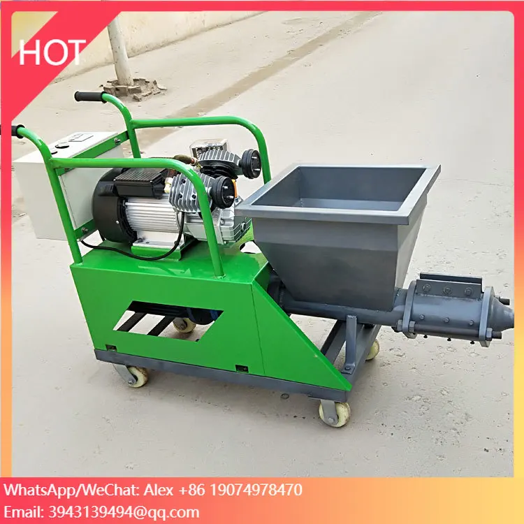 Portable Automatic Cement Putty Mortar Construction Lime Plaster Paint Sprayer Wall Plastering Cement Gypsum Spraying Machine
Portable Automatic Cement Putty Mortar Construction Lime Plaster Paint Sprayer Wall Plastering Cement Gypsum Spraying Machine