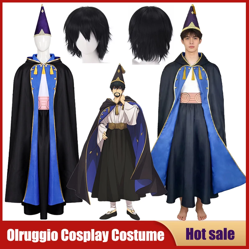 Anime Witch Hat Atelier Tongari Boushi Cosplay Costume Witch Olruggio Wig Cloak Hat Outfit Uniform Carnival Party Con Adult Suit
Anime Witch Hat Atelier Tongari Boushi Cosplay Costume Witch Olruggio Wig Cloak Hat Outfit Uniform Carnival Party Con Adult Suit