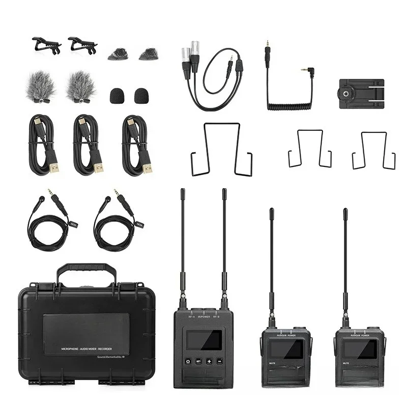 UwMic9Smini wireless microphone, SLR mobile phone video live broadcast, radio microphone
UwMic9Smini wireless microphone, SLR mobile phone video live broadcast, radio microphone
