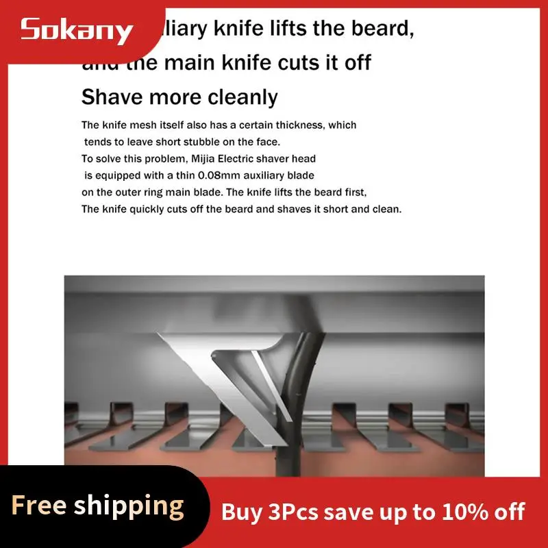 A68M-2X S300 Electric Razor Replacement Cutter Head For Xiaomi Mijia S300 S500 S500C Electric Razor Cutter Head
A68M-2X S300 Electric Razor Replacement Cutter Head For Xiaomi Mijia S300 S500 S500C Electric Razor Cutter Head