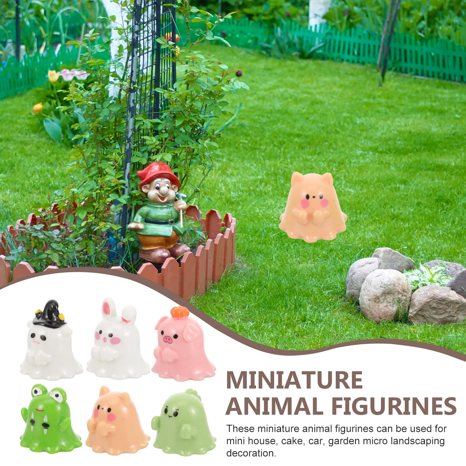 6 Pcs Figurine Small Animal Ornaments Animals Tiny Figurines Decorate Landscape Decoration Colorful Resin
6 Pcs Figurine Small Animal Ornaments Animals Tiny Figurines Decorate Landscape Decoration Colorful Resin