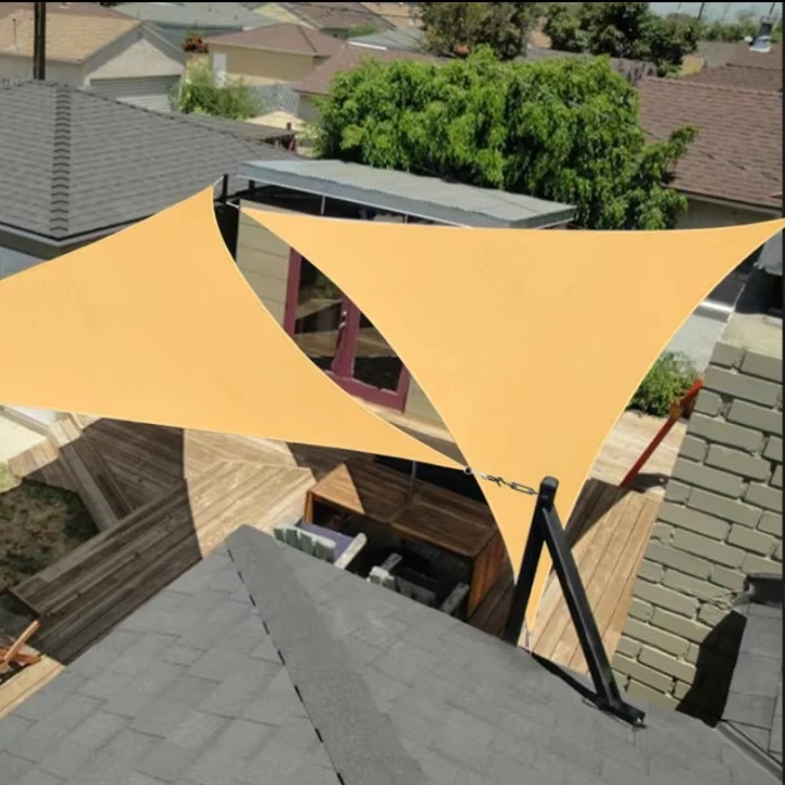 Best Quality Factory Price Outdoor 3x3x3m Triangular Shade Sail Balcony Patio Shade Sail 
Best Quality Factory Price Outdoor 3x3x3m Triangular Shade Sail Balcony Patio Shade Sail