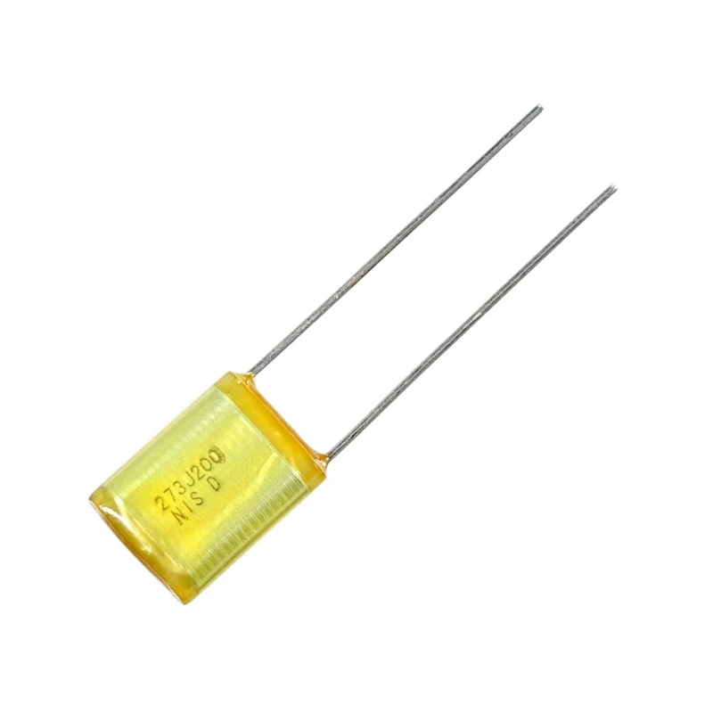 Pack of 10 Premium Capacitors200V 273J with Two Metal Pins Easy Installation
Pack of 10 Premium Capacitors200V 273J with Two Metal Pins Easy Installation
