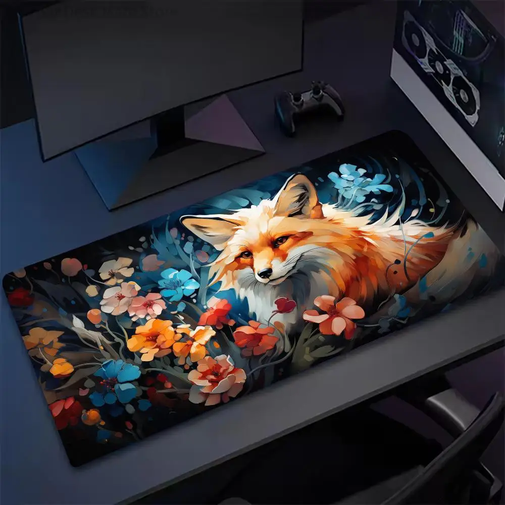 Flowers fox Mouse Pad Large MousePad , mini PC Gaming Rubber carpet Lock Desk Mat Computer mouse Gamers phone work office
Flowers fox Mouse Pad Large MousePad , mini PC Gaming Rubber carpet Lock Desk Mat Computer mouse Gamers phone work office