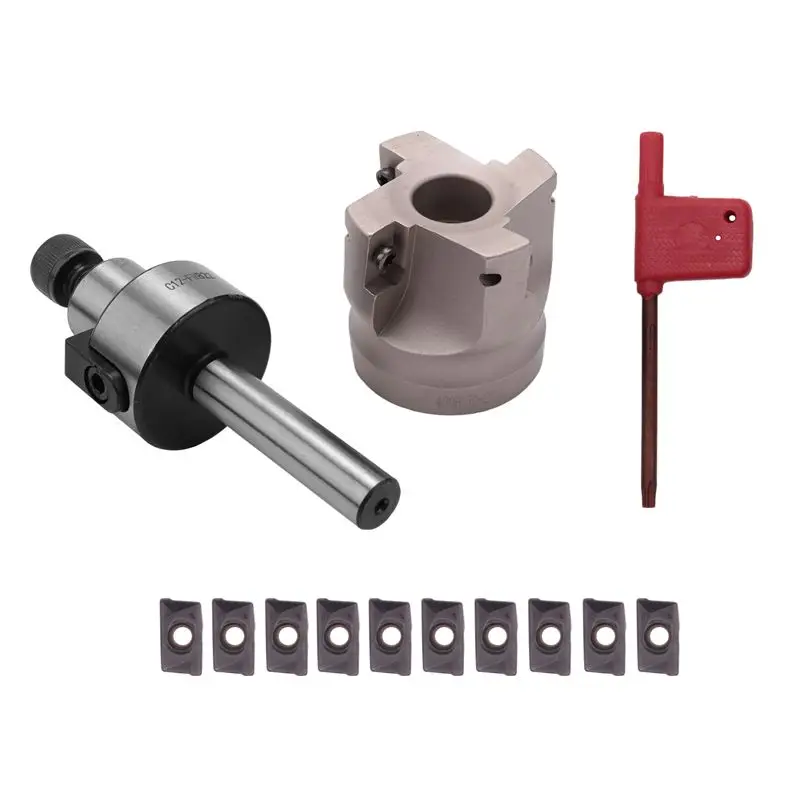 N84R C12 FMB22+ 400R Right Angle Shoulder Face Mill Cutter 50Mm + 10Pcs APMT1604 Carbide Inserts With Wrench For Milling Tool
N84R C12 FMB22+ 400R Right Angle Shoulder Face Mill Cutter 50Mm + 10Pcs APMT1604 Carbide Inserts With Wrench For Milling Tool
