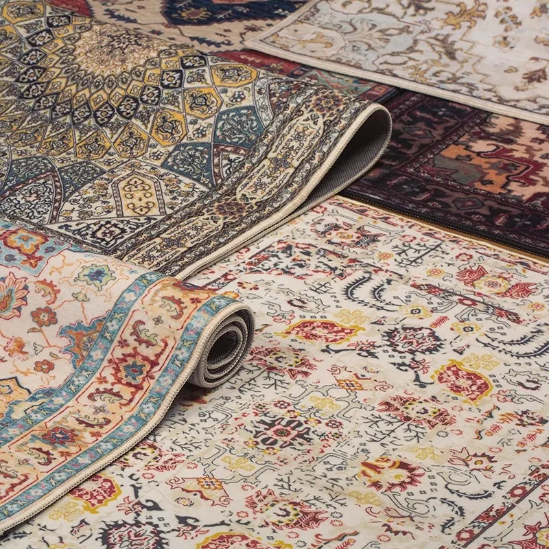 Thickened imitation cashmere retro carpet living room bedroom ethnic style blanket sofa coffee table
Thickened imitation cashmere retro carpet living room bedroom ethnic style blanket sofa coffee table