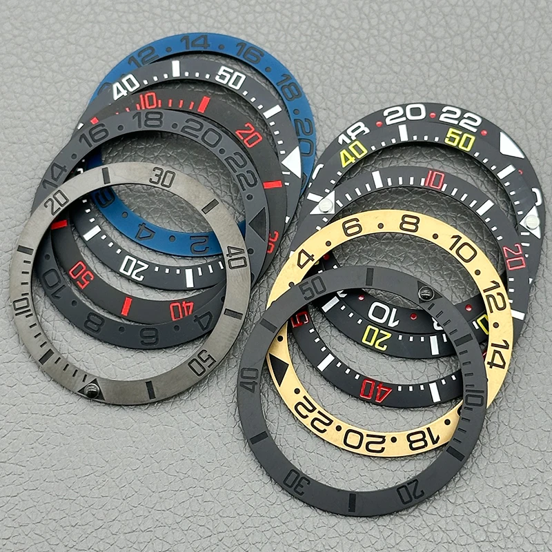 38X30.6mm Curved Metal Bezel Insert Compatible with SKX007 SKX009 SRPD GMT SUB and Seamaster 300 Series Watch Bezel Ring
38X30.6mm Curved Metal Bezel Insert Compatible with SKX007 SKX009 SRPD GMT SUB and Seamaster 300 Series Watch Bezel Ring
