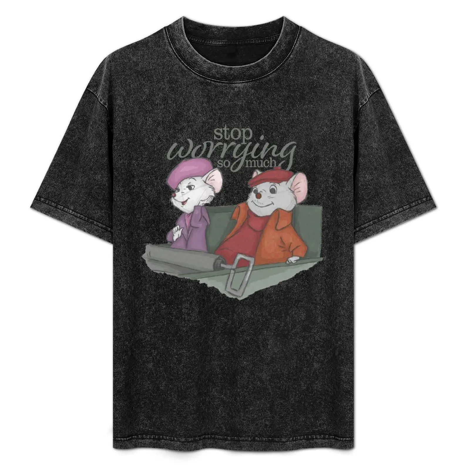Worrying T-Shirt Stain Resistant Casual Tee
Worrying T-Shirt Stain Resistant Casual Tee