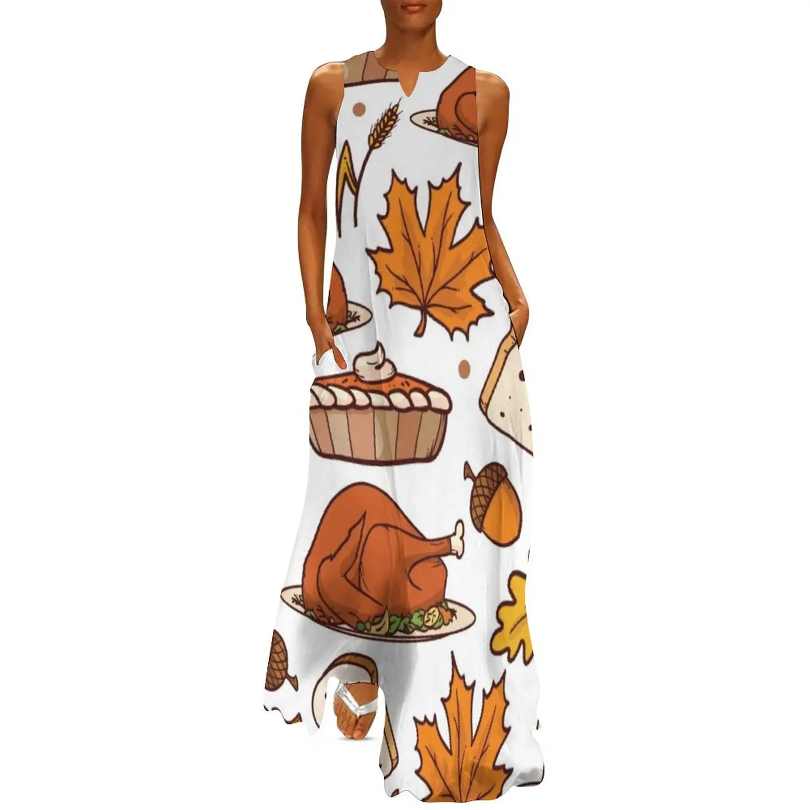 THANKSGIVING Long Dress ladies dresses for special occasions elegant women's dresses for wedding Dress
THANKSGIVING Long Dress ladies dresses for special occasions elegant women's dresses for wedding Dress