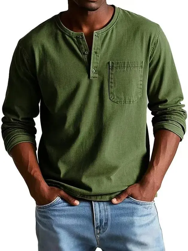 Men's autumn and winter round neck long-sleeved T-shirt slim breathable pull-out casual long-sleeved base shirt
Men's autumn and winter round neck long-sleeved T-shirt slim breathable pull-out casual long-sleeved base shirt
