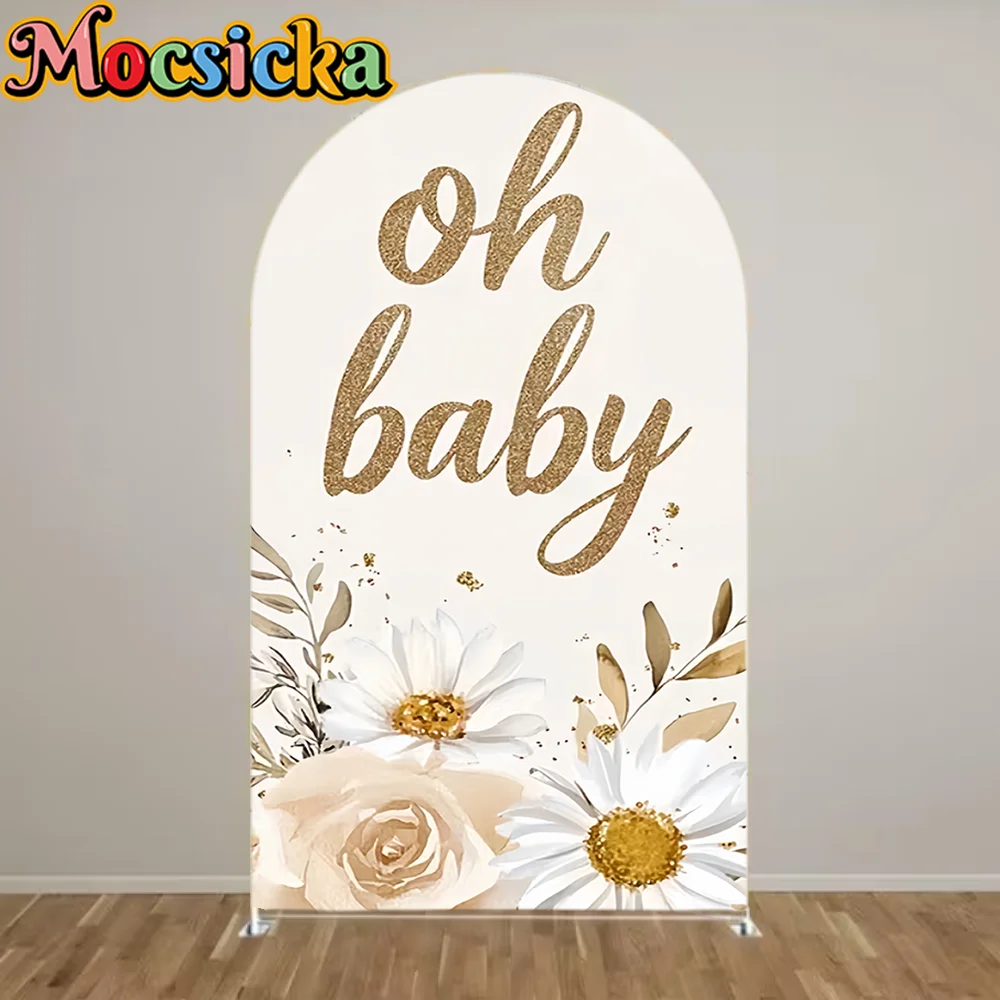 Baby Shower Arch Backdrop Cover Baby Shower Oh Baby Gender Reveal Birthday Party Decoration Photography Background Customizable
Baby Shower Arch Backdrop Cover Baby Shower Oh Baby Gender Reveal Birthday Party Decoration Photography Background Customizable