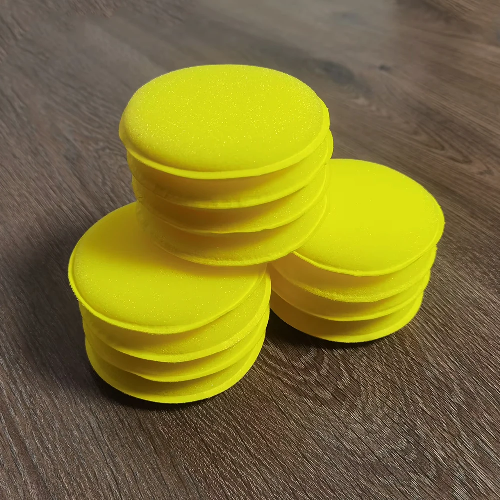 Car Round High Density Waxing Polish Sponges Foam Applicator Pads Curing and Polishing Sponges Auto Cleaning Tools Accessories
Car Round High Density Waxing Polish Sponges Foam Applicator Pads Curing and Polishing Sponges Auto Cleaning Tools Accessories