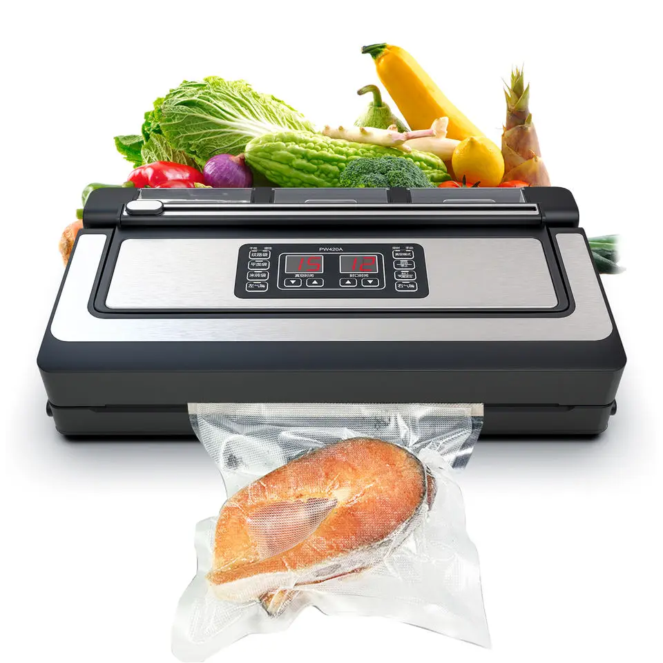 High Quality Household Electric Vaccum Sealer Food Preserver Vacuum Food Sealer Machine
High Quality Household Electric Vaccum Sealer Food Preserver Vacuum Food Sealer Machine
