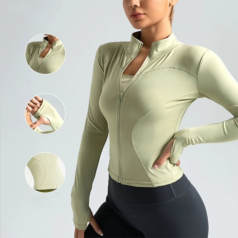 Весенне-летняя женская куртка для верховой езды 2026 года, модная куртка для йоги, облегающая куртка с высоким воротником на молнии, для спорта, фитнеса и отдыха, базовая модель
Весенне-летняя женская куртка для верховой езды 2026 года, модная куртка для йоги, облегающая куртка с высоким воротником на молнии, для спорта, фитнеса и отдыха, базовая модель