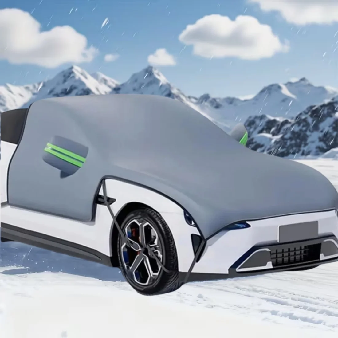 1pc Universal Car Winter Snow Shield Cover Windshields Hood Snow Shield Ice Protector Windshield Frost Cover Car Accessories
1pc Universal Car Winter Snow Shield Cover Windshields Hood Snow Shield Ice Protector Windshield Frost Cover Car Accessories