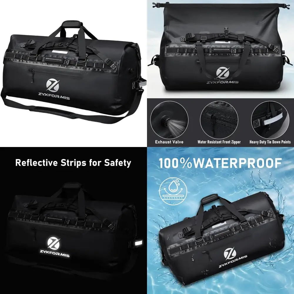 Large Waterproof Dual Bag for Adventure Travel, Suitable for Men and Women, Ideal for Kayaking, Hiking, Camping, and Vacations,
Large Waterproof Dual Bag for Adventure Travel, Suitable for Men and Women, Ideal for Kayaking, Hiking, Camping, and Vacations,