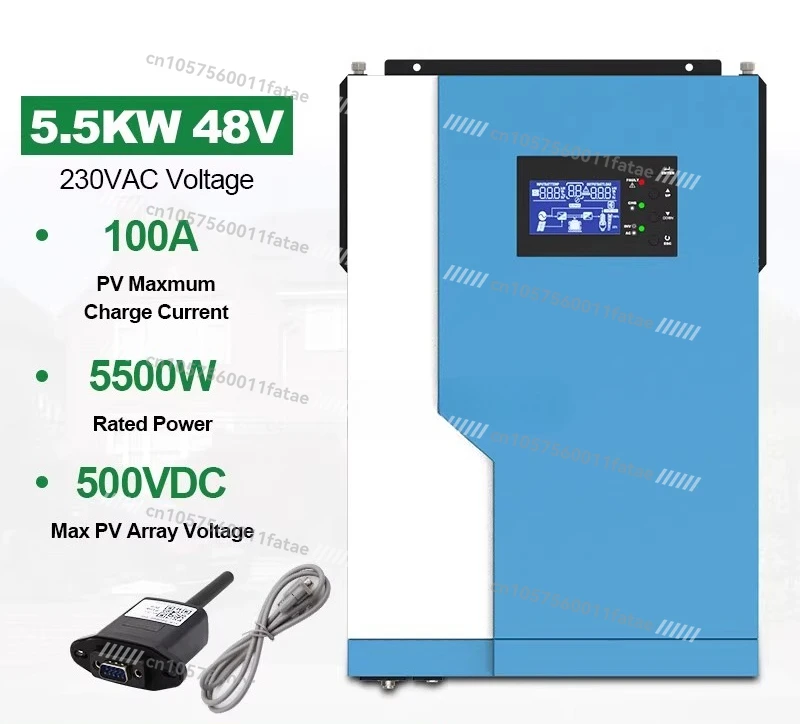3.5KW5.5KW Inverse Control All-in-one Machine 100AMPPT Supports Battery-free PV500V Photovoltaic Mains Mixed Load
3.5KW5.5KW Inverse Control All-in-one Machine 100AMPPT Supports Battery-free PV500V Photovoltaic Mains Mixed Load