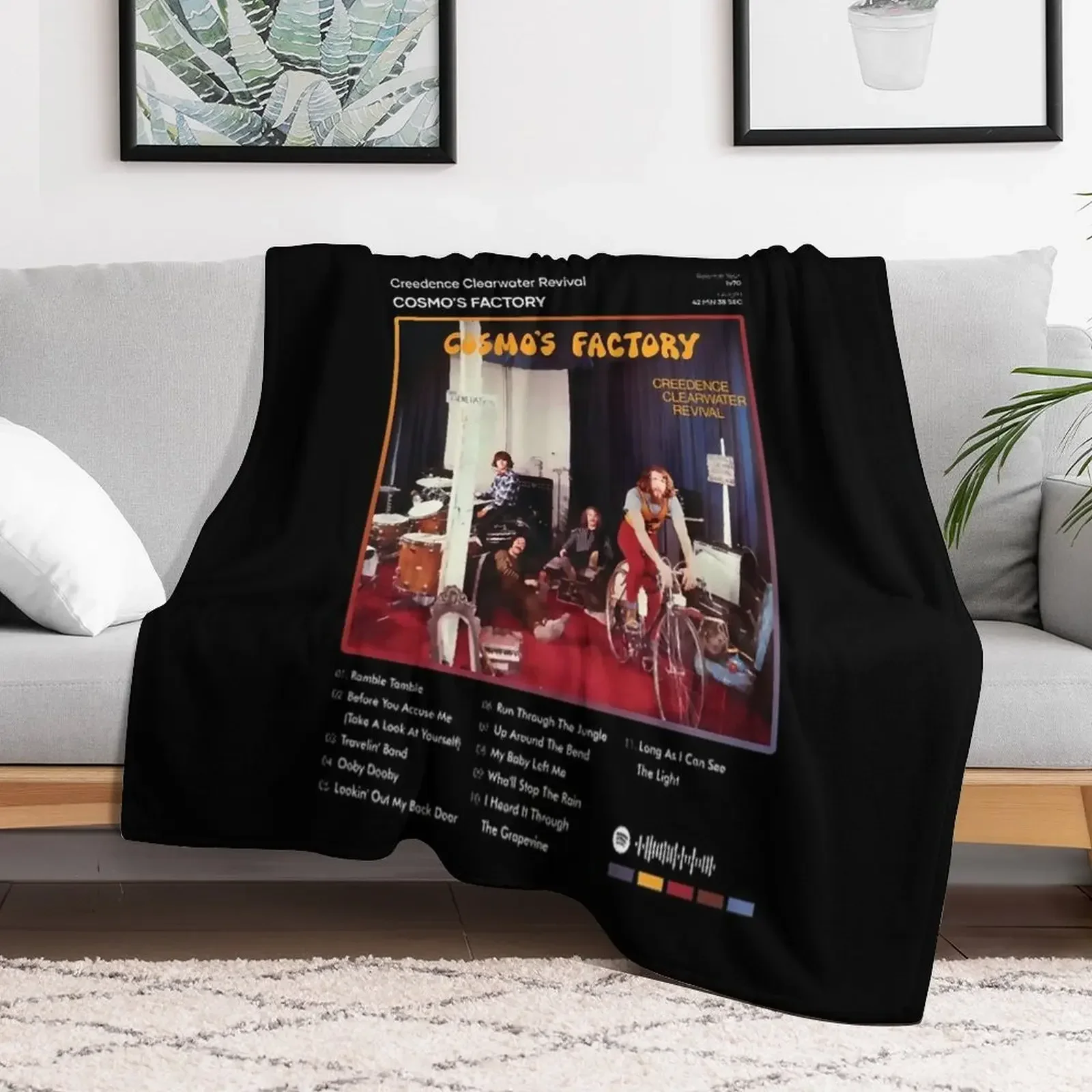 Creedence Clearwater Revival - Cosmo's Factory Tracklist Album (1) Throw Blanket Flannels Loose Blankets Nap Summer Blankets
Creedence Clearwater Revival - Cosmo's Factory Tracklist Album (1) Throw Blanket Flannels Loose Blankets Nap Summer Blankets