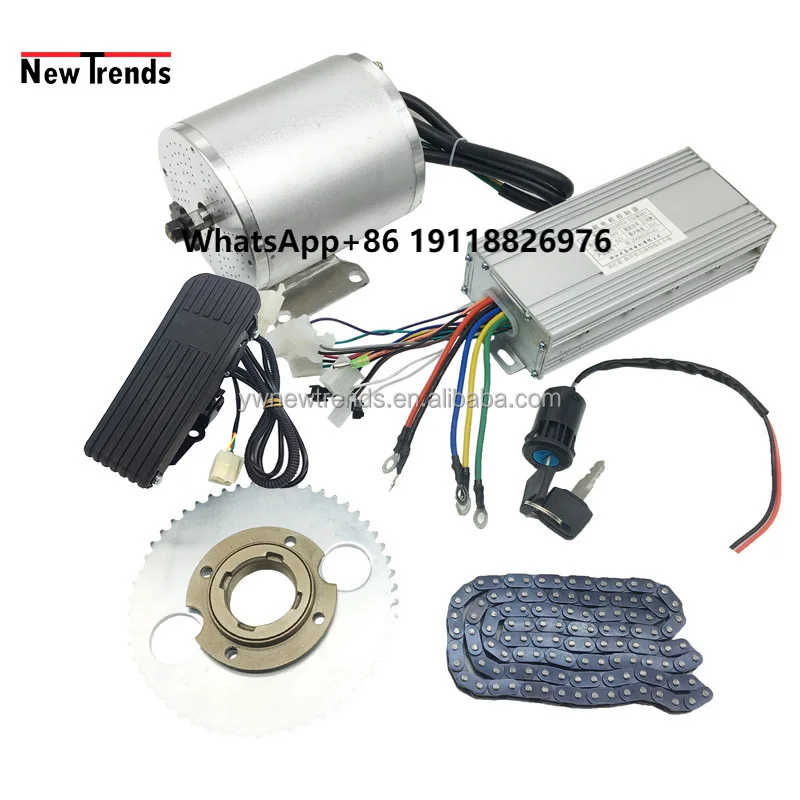 3000W 72V High Speed Electric Tricycle/Bicycle /Scooter/Car Brushless Motor and Controller Conversion Kit Engine
3000W 72V High Speed Electric Tricycle/Bicycle /Scooter/Car Brushless Motor and Controller Conversion Kit Engine