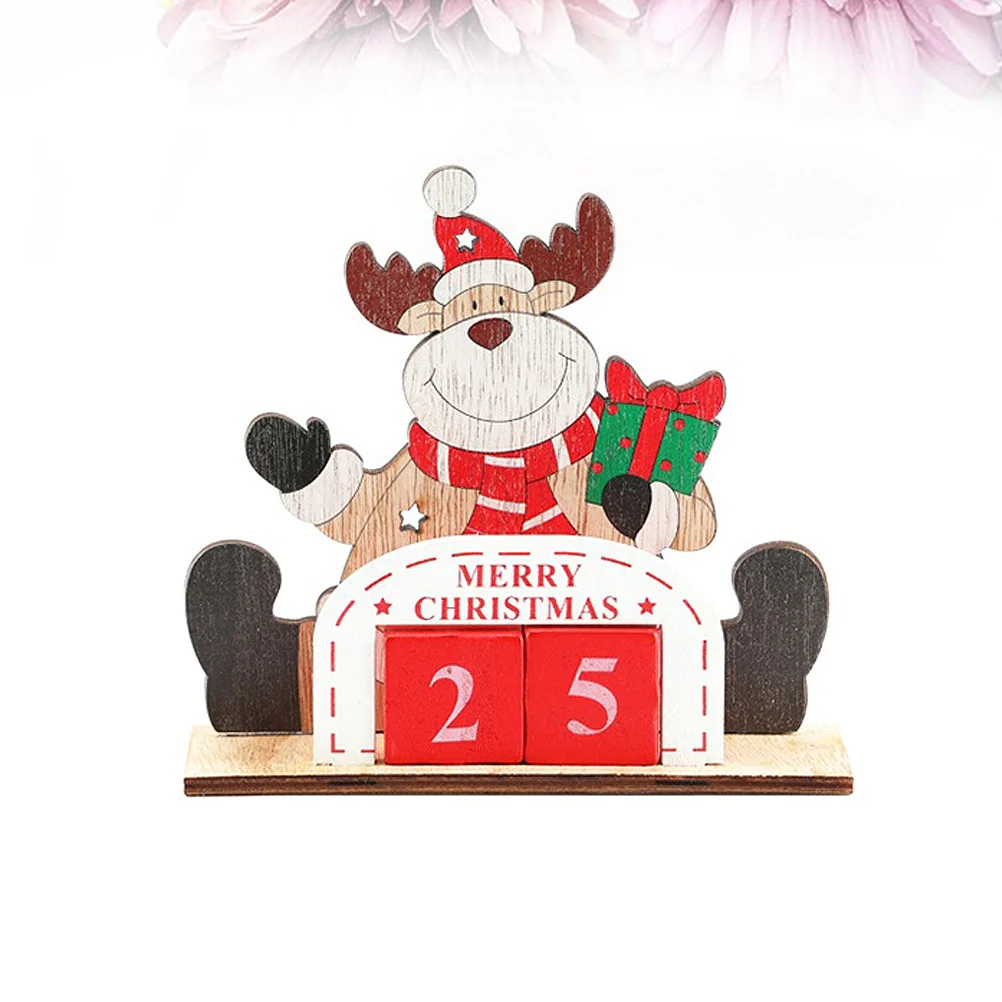 Santa Claus Calendar Ornament Adorable Elk Block Creative Perpetual Christmas Decoration Holiday Wood Desktop Cube
Santa Claus Calendar Ornament Adorable Elk Block Creative Perpetual Christmas Decoration Holiday Wood Desktop Cube