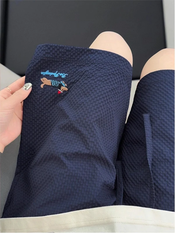 Loose Fit hine Embroidered Qui Dry Sport orts Men's Summer New Sle Thin id Five-Quarter Mid-Pay Pants
Loose Fit hine Embroidered Qui Dry Sport orts Men's Summer New Sle Thin id Five-Quarter Mid-Pay Pants