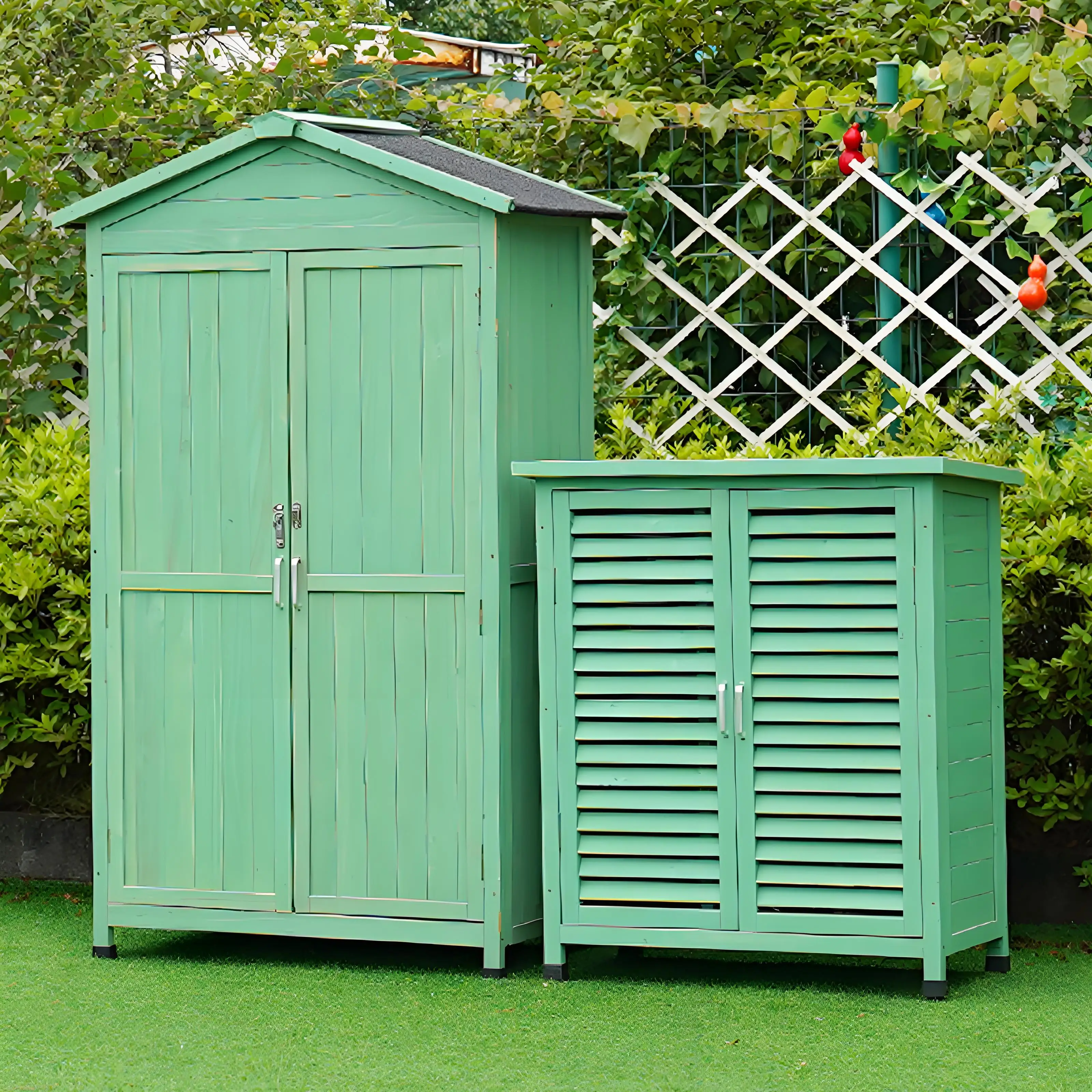 Outdoor Garden Storage Cabinet Rain Protection Sun Protection Gardening Sundries Locker Villa Locker Kindergarten Toy Cabinet
Outdoor Garden Storage Cabinet Rain Protection Sun Protection Gardening Sundries Locker Villa Locker Kindergarten Toy Cabinet