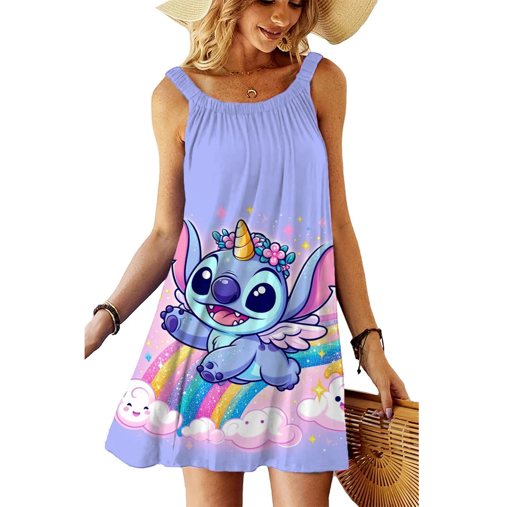 Disney Plus Size Lilo StitchSummer Outfits Dresses Woman 2025 Print Boho Chic Elegant Dress Stitch Women Sexy Beach Loose Slin
Disney Plus Size Lilo StitchSummer Outfits Dresses Woman 2025 Print Boho Chic Elegant Dress Stitch Women Sexy Beach Loose Slin