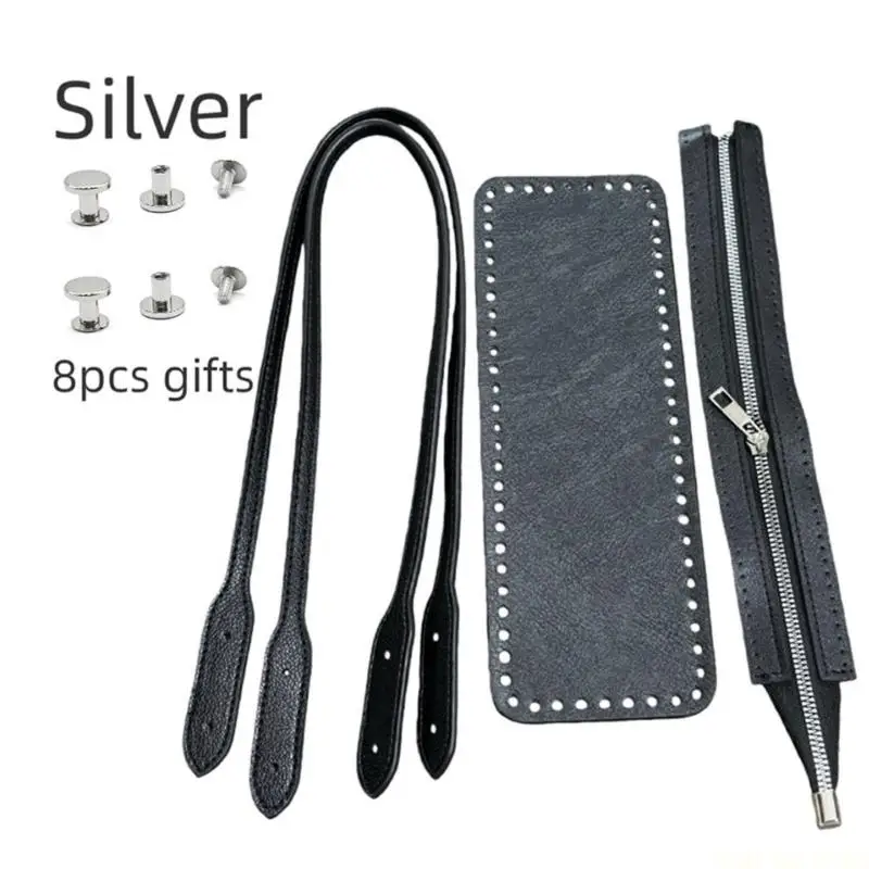 X90D DIY Leather Bag Knitting Set Leather Bag Shoulder Strap/Zipper Strips/Bag Bases
X90D DIY Leather Bag Knitting Set Leather Bag Shoulder Strap/Zipper Strips/Bag Bases