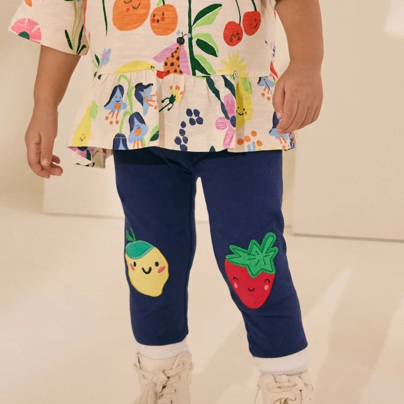 Jumping Meters 2-7T Strawberry Embroidery Children's Leggings Pants Hot Selling Baby Clothes Full Length Kids Skinny Pants
Jumping Meters 2-7T Strawberry Embroidery Children's Leggings Pants Hot Selling Baby Clothes Full Length Kids Skinny Pants