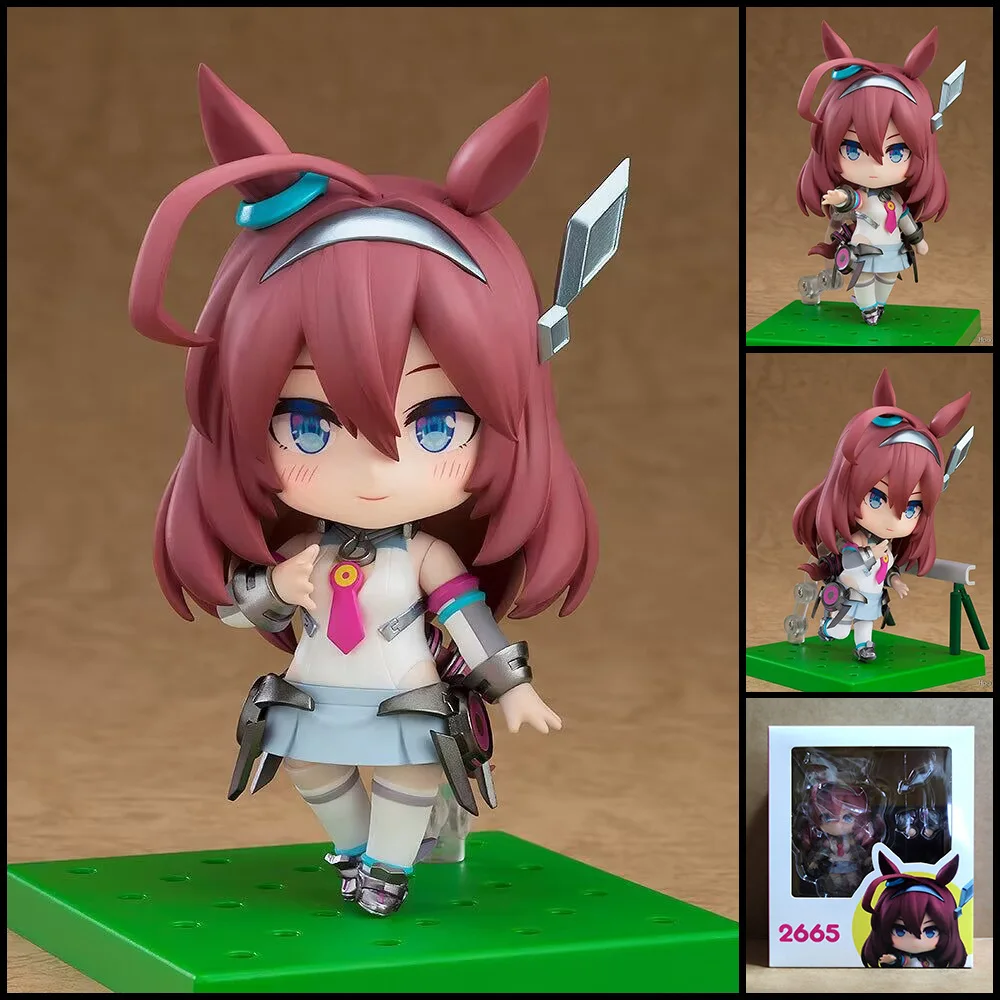 Фигурка Nendoroid Umamusume Mihono Bourbon 2665 с подвижными элементами и сменными лицами, в коробке, модель аниме-персонажа, настольное украшение для коллекционеров аниме
Фигурка Nendoroid Umamusume Mihono Bourbon 2665 с подвижными элементами и сменными лицами, в коробке, модель аниме-персонажа, настольное украшение для коллекционеров аниме
