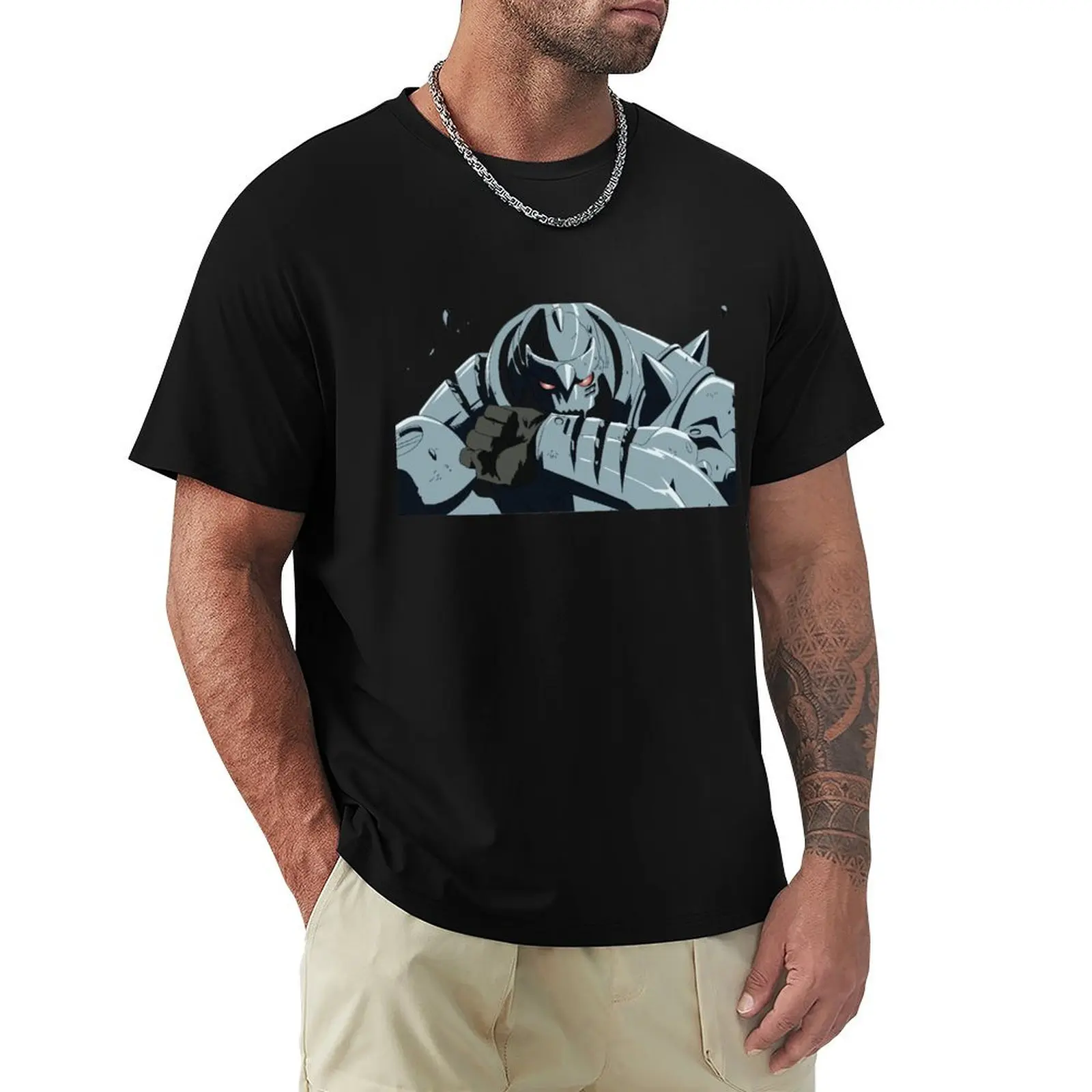 Full Metal Alchemist Alphonse T-shirt graphics Blouse Aesthetic clothing cute clothes heavyweight t shirts for men
Full Metal Alchemist Alphonse T-shirt graphics Blouse Aesthetic clothing cute clothes heavyweight t shirts for men