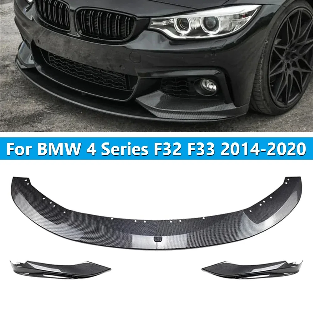 Car Front Bumper Lip Spoiler Splitter Diffuser Cover Guard M Performance Body Kit for BMW 4 Series F32 F33 F36 M-Tech 2014-2020
Car Front Bumper Lip Spoiler Splitter Diffuser Cover Guard M Performance Body Kit for BMW 4 Series F32 F33 F36 M-Tech 2014-2020