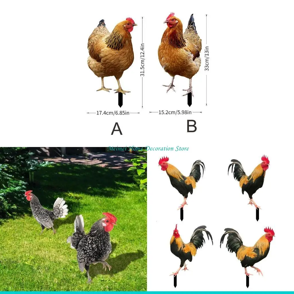 H7BF Chicken Yard Sign Decorative Garden Stakes Outdoor Sculpture Outdoor Ornaments
H7BF Chicken Yard Sign Decorative Garden Stakes Outdoor Sculpture Outdoor Ornaments