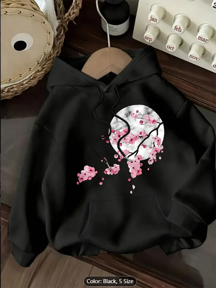 Женская повседневная модная толстовка с карманами, белый пуловер Cherry Blossom I Love Myself, повседневная повседневная толстовка с длинными рукавами из чистого хлопка
Женская повседневная модная толстовка с карманами, белый пуловер Cherry Blossom I Love Myself, повседневная повседневная толстовка с длинными рукавами из чистого хлопка