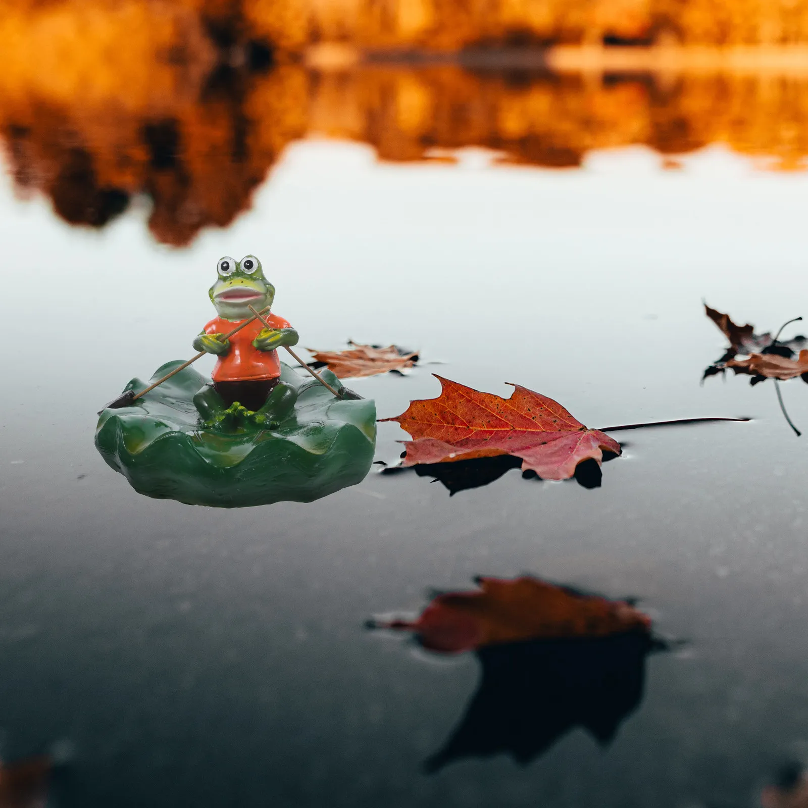 Premium Resin Floating Frog Statue Garden Pond Decoration Realistic Frog-Shaped Water Feature for Outdoor Lawn Patio Balcony
Premium Resin Floating Frog Statue Garden Pond Decoration Realistic Frog-Shaped Water Feature for Outdoor Lawn Patio Balcony