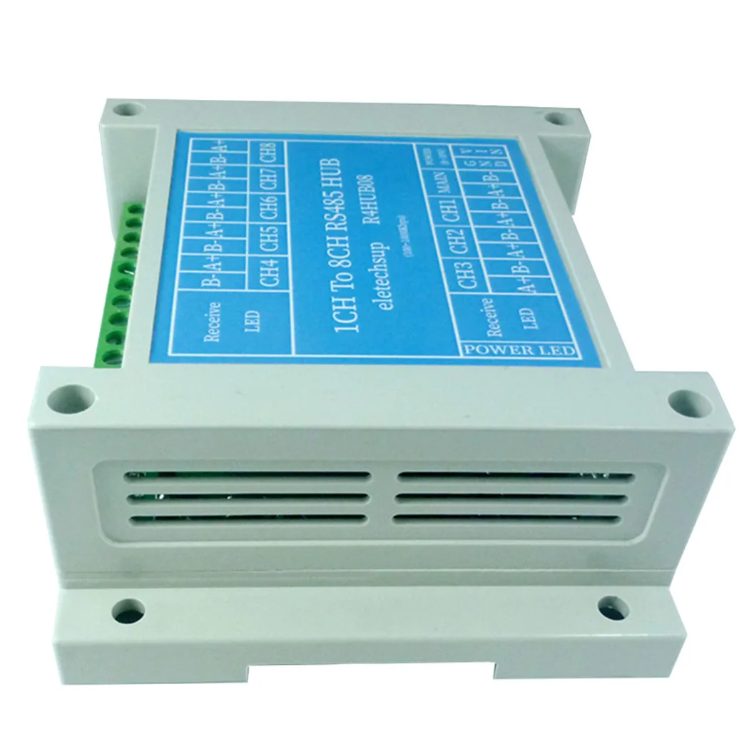 Advanced Industrial Modbus Gateway Ethernet Network to RS485 Hub with TCP/IP, MQTT, HTTP Support - 1/8 Port Integration for ICs
Advanced Industrial Modbus Gateway Ethernet Network to RS485 Hub with TCP/IP, MQTT, HTTP Support - 1/8 Port Integration for ICs