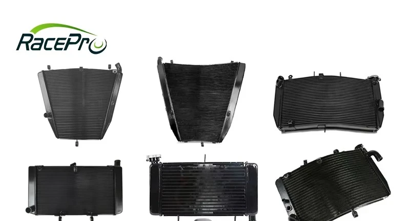 Black Cooling Radiator Part Aluminum Alloy Engine Oil Cooler Motorcycle Radiator Cooler for Honda Yamaha Kawasaki Suzuki
Black Cooling Radiator Part Aluminum Alloy Engine Oil Cooler Motorcycle Radiator Cooler for Honda Yamaha Kawasaki Suzuki