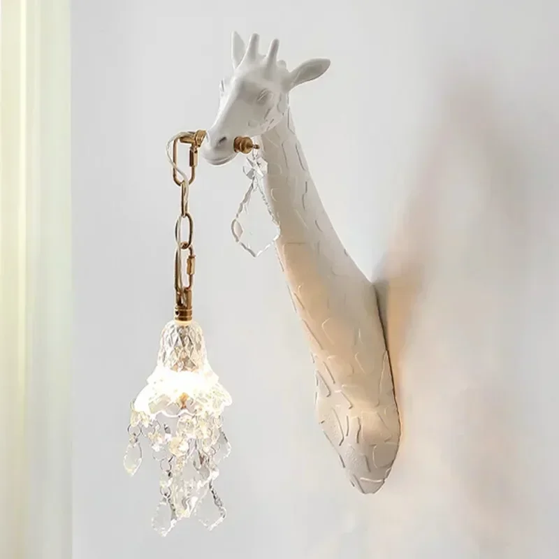 Новая настенная светодиодная лампа Nordic Resin Giraffe для спальни, прикроватной зоны, коридора, кабинета, гостиной, отеля, атмосферное декоративное освещение
Новая настенная светодиодная лампа Nordic Resin Giraffe для спальни, прикроватной зоны, коридора, кабинета, гостиной, отеля, атмосферное декоративное освещение
