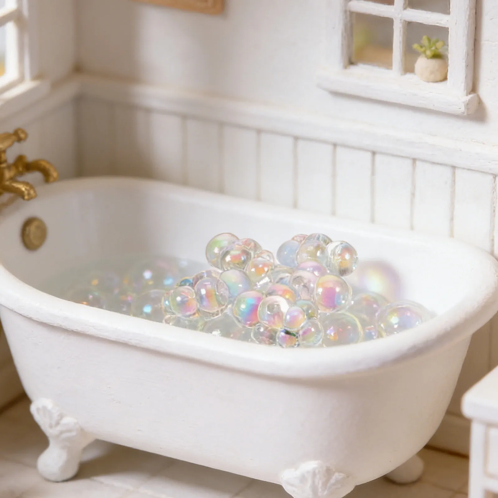 20Pcs Mini Fake Bubble for Dollhouse 1 6 Scale Tiny Simulation Soap Bubbles Miniature Bathtub Filler for Bathroom Accessories
20Pcs Mini Fake Bubble for Dollhouse 1 6 Scale Tiny Simulation Soap Bubbles Miniature Bathtub Filler for Bathroom Accessories