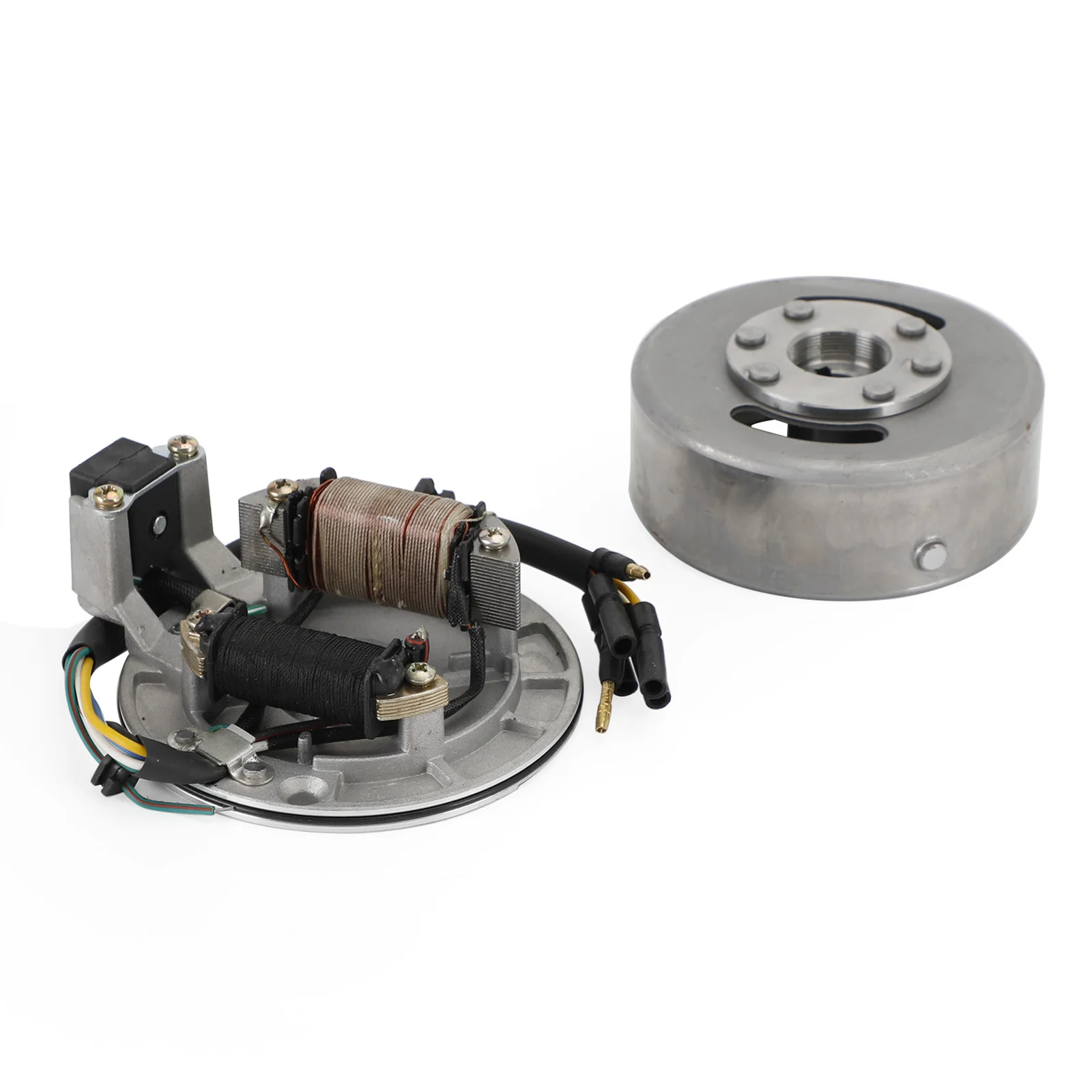 Artudatech 6-wire Magneto Stator Flywheel Rotor Kit for 50cc 70cc 90cc 110cc 125cc Dirt Bike
Artudatech 6-wire Magneto Stator Flywheel Rotor Kit for 50cc 70cc 90cc 110cc 125cc Dirt Bike