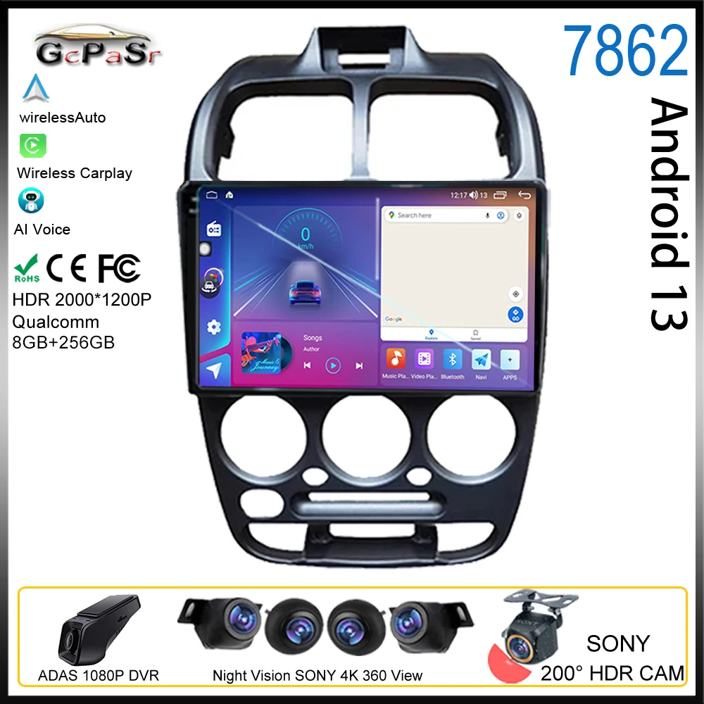 Android For Hyundai Verna Accent II 2 1999 - 2012 Car Auto Radio Multimedia Video Player Carplay GPS Navigation Stereo Screen
Android For Hyundai Verna Accent II 2 1999 - 2012 Car Auto Radio Multimedia Video Player Carplay GPS Navigation Stereo Screen