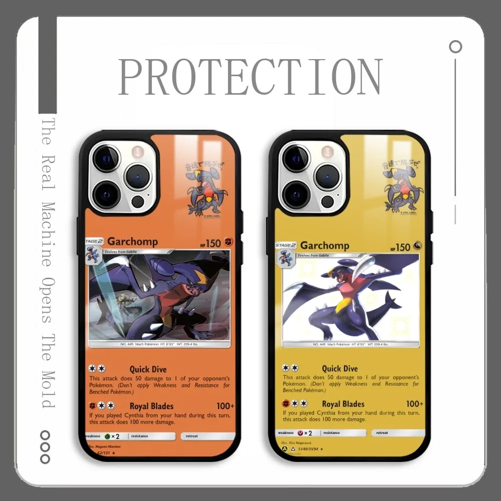 Garchomp Card Introduction Phone Case For IPhone 16 15 14 13 12 11 Pro Xs Max Mini Plus Celulares Hard Funda
Garchomp Card Introduction Phone Case For IPhone 16 15 14 13 12 11 Pro Xs Max Mini Plus Celulares Hard Funda