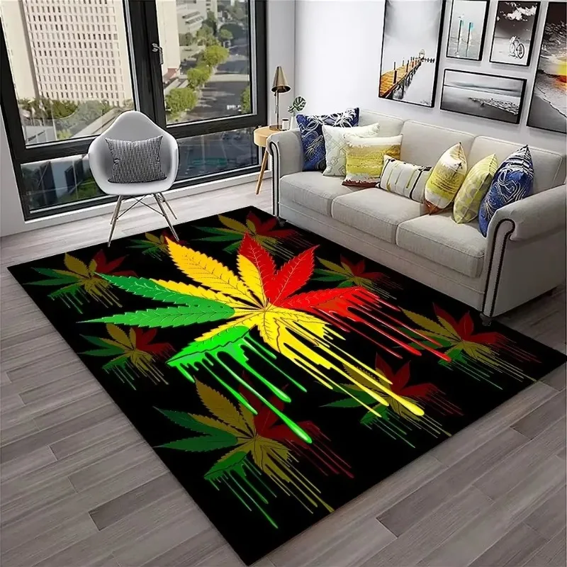 Weed Plants Maple Leaf Carpet Rug for Home Living Room Bedroom Sofa Playroom Doormat Kitchen Decor Area Rug Non-slip Floor Mat
Weed Plants Maple Leaf Carpet Rug for Home Living Room Bedroom Sofa Playroom Doormat Kitchen Decor Area Rug Non-slip Floor Mat