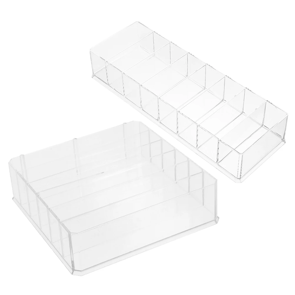 2pcs Storage Boxes Acrylic Cash Drawer Tray Organizers Multiple Compartments Coins Bills Money Trays Transparent
2pcs Storage Boxes Acrylic Cash Drawer Tray Organizers Multiple Compartments Coins Bills Money Trays Transparent