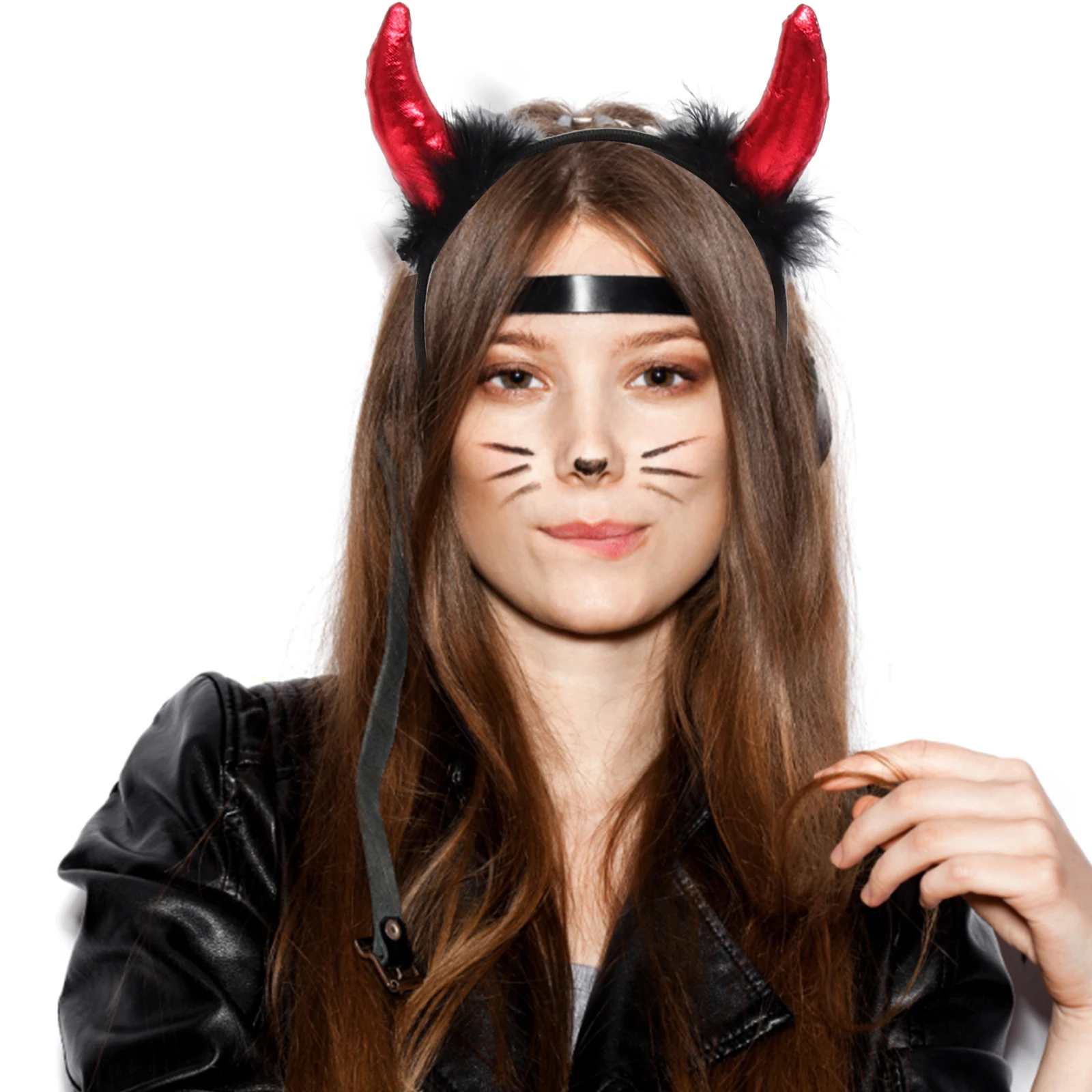 1set Black Horn Headb Halloween Costume Party Supplies Prop Cosplay Halloween Decoration Accessories
1set Black Horn Headb Halloween Costume Party Supplies Prop Cosplay Halloween Decoration Accessories
