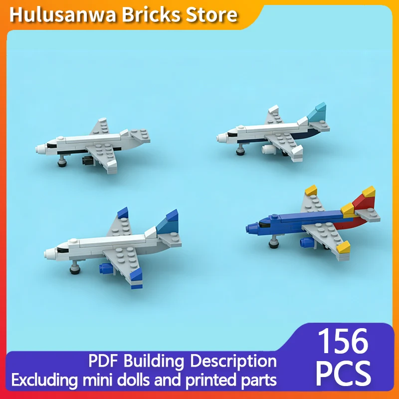 Jet Airliner Bundle Model MOC Building Bricks War Equipment Modular Technology Gifts Holiday Assemble Children Toys Suit
Jet Airliner Bundle Model MOC Building Bricks War Equipment Modular Technology Gifts Holiday Assemble Children Toys Suit