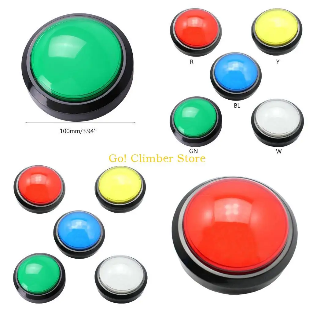 Q84C Round Push Button LED Illuminated with Microswitch Arcade Push Buttons
Q84C Round Push Button LED Illuminated with Microswitch Arcade Push Buttons