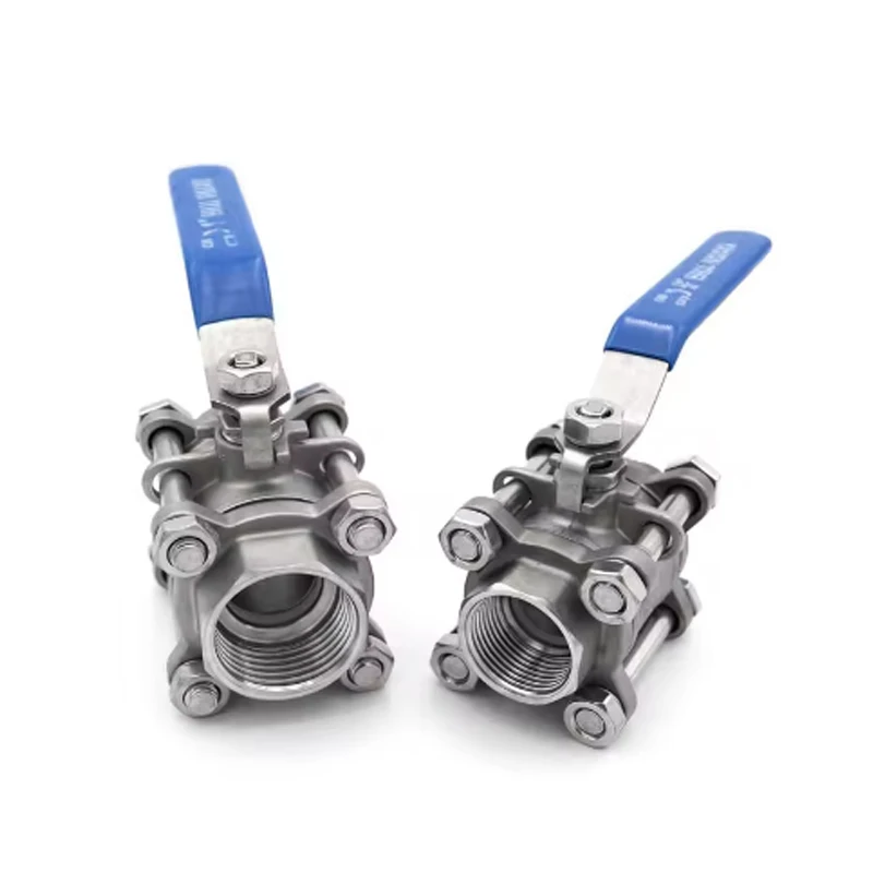 1pcs 304 Stainless Steel Ball Valve BSP 1/4" 3/8" 1/2" 3/4" 1" 1-1/4" Female thread 3 slices Full Port Ball Valve Thread Type
1pcs 304 Stainless Steel Ball Valve BSP 1/4" 3/8" 1/2" 3/4" 1" 1-1/4" Female thread 3 slices Full Port Ball Valve Thread Type