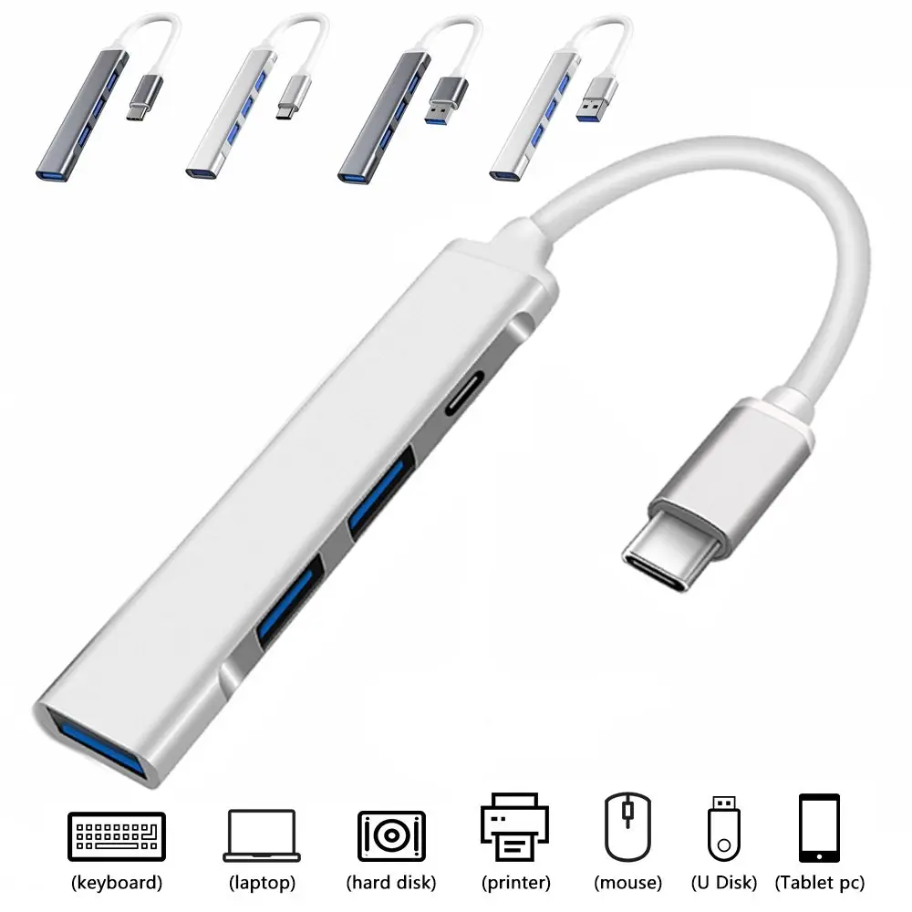 Передача данных OTG-адаптер 4-портовая док-станция Type-C USB C HUB USB 3.0 Расширитель для Xiaomi HP Dell Lenovo
Передача данных OTG-адаптер 4-портовая док-станция Type-C USB C HUB USB 3.0 Расширитель для Xiaomi HP Dell Lenovo